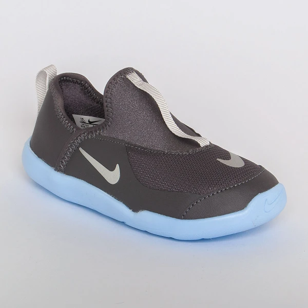 TÊNIS NIKE LIL SWOOSH TD INFANTIL - Chumbo/azul celeste TÊNIS NIKE LIL SWOOSH TD INFANTIL - Chumbo/azul celeste