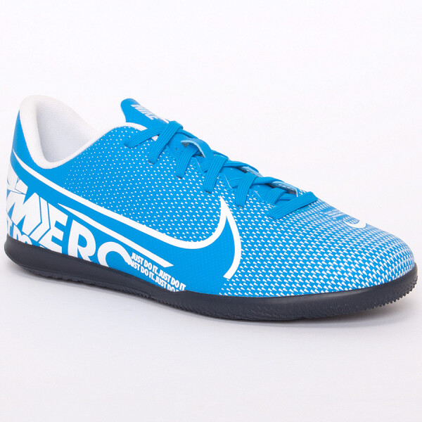 TÊNIS NIKE MERCURIAL VAPOR 13 CLUB IC FUTSAL INFANTIL - Azul/branco