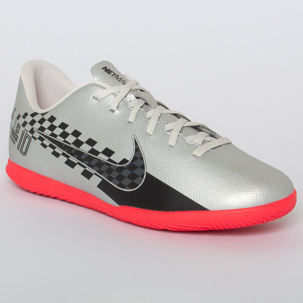 TÊNIS NIKE MERCURIAL VAPOR 13 CLUB NEYMAR JR IC INFANTIL - Prata/preto