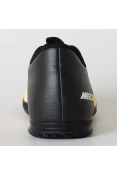 TÊNIS NIKE MERCURIAL X VORTEX 3 IC - Preto/laranja