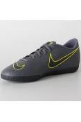 TÊNIS NIKE MERCURIALX VAPOR 12 CLUB IC - Chumbo/amarelo TÊNIS NIKE MERCURIALX VAPOR 12 CLUB IC - Chumbo/amarelo