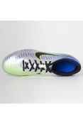 TÊNIS NIKE MERCURIALX VORTEX III NEYMAR IC - Prata/azul TÊNIS NIKE MERCURIALX VORTEX III NEYMAR IC - Prata/azul