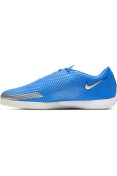 TENIS NIKE PHANTOM GT ACADEMY IC FUTSAL - MASCULINO - Azul/prata