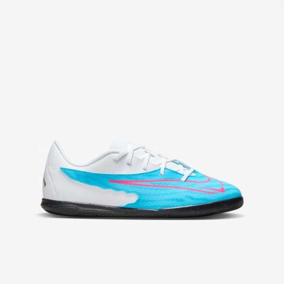 TÊNIS NIKE PHANTOM GX CLUB IC GS FUTSAL INFANTIL - Azul/branco