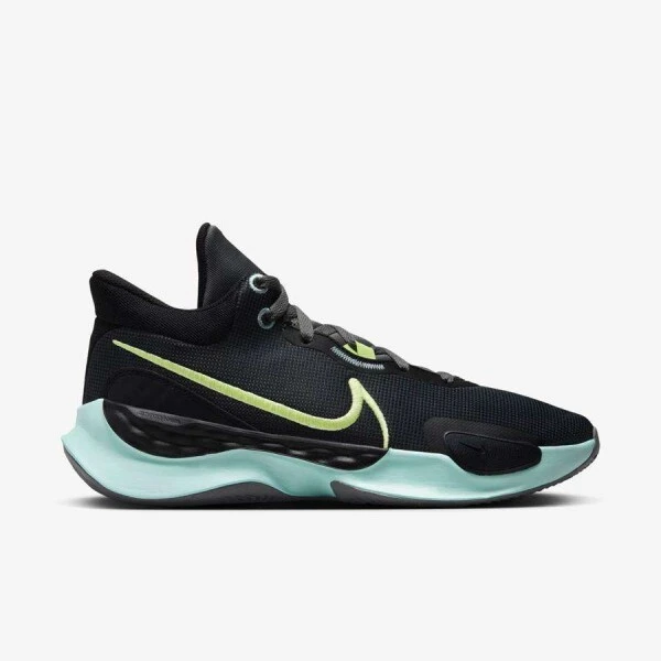 TÊNIS NIKE RENEW ELEVATE 3 MASCULINO - Preto/azul celeste