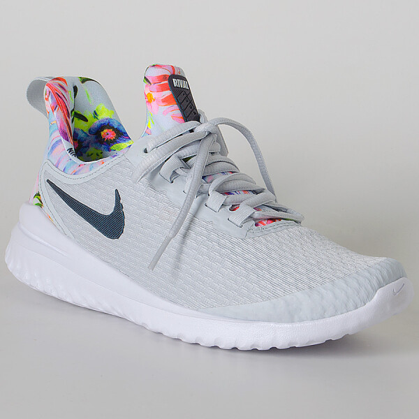 TÊNIS NIKE RENEW RIVAL PREMIUM FEMININO - Cinza/branco