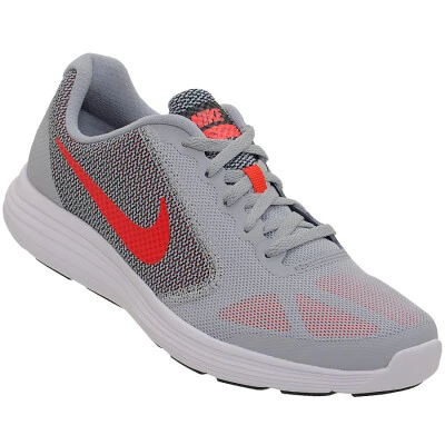 TÊNIS NIKE REVOLUTION 3 GS INFANTIL - Cinza/vermelho TÊNIS NIKE REVOLUTION 3 GS INFANTIL - Cinza/vermelho
