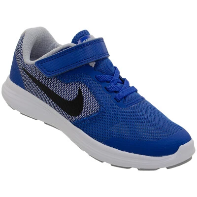 TÊNIS NIKE REVOLUTION 3 PSV INFANTIL - Azul/preto TÊNIS NIKE REVOLUTION 3 PSV INFANTIL - Azul/preto