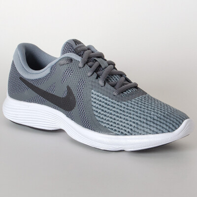 TÊNIS NIKE REVOLUTION 4 GS INFANTIL - Grafite/branco