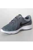 TÊNIS NIKE REVOLUTION 4 GS INFANTIL - Grafite/branco TÊNIS NIKE REVOLUTION 4 GS INFANTIL - Grafite/branco