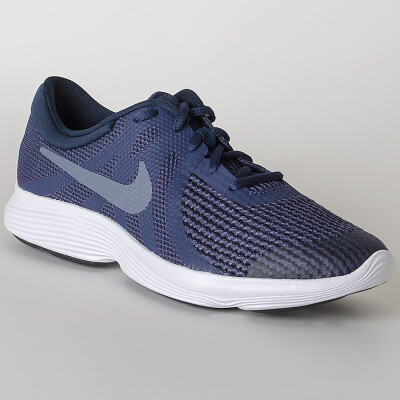 TÊNIS NIKE REVOLUTION 4 GS INFANTIL - Marinho/branco