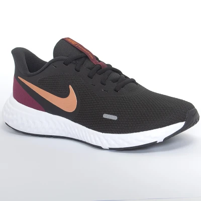TÊNIS NIKE REVOLUTION 5 FEMININO - Preto/dourado TÊNIS NIKE REVOLUTION 5 FEMININO - Preto/dourado