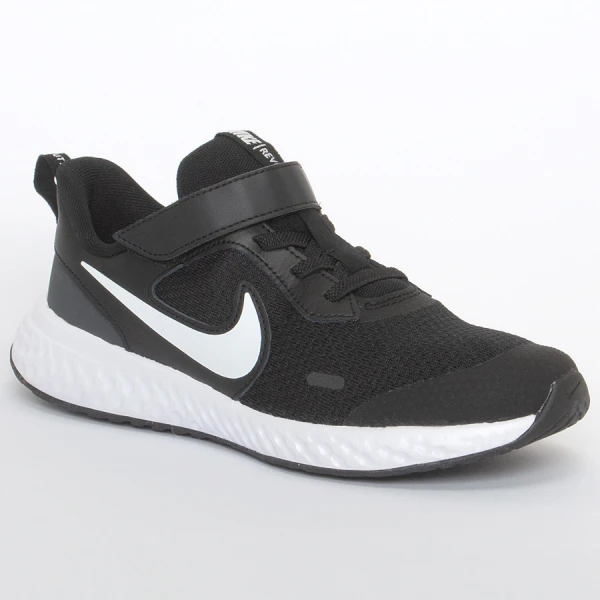 TÊNIS NIKE REVOLUTION 5 PSV INFANTIL - Preto/branco