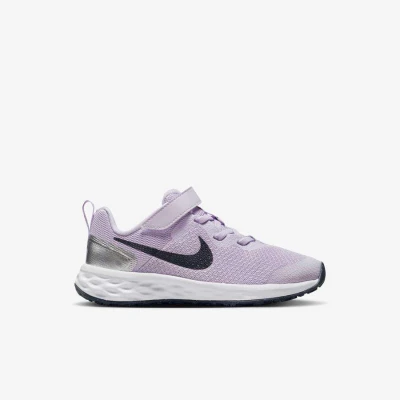 TÊNIS NIKE REVOLUTION 6 INFANTIL UNISSEX - Lilas/prata