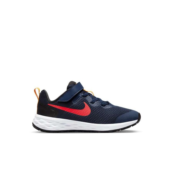 TÊNIS NIKE REVOLUTION 6 INFANTIL UNISSEX - Marinho/laranja
