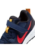 TÊNIS NIKE REVOLUTION 6 INFANTIL UNISSEX - Marinho/laranja
