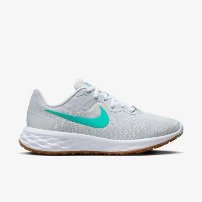 TÊNIS NIKE REVOLUTION 6 NEXT NATURE FEMININO - Cinza/verde TÊNIS NIKE REVOLUTION 6 NEXT NATURE FEMININO - Cinza/verde
