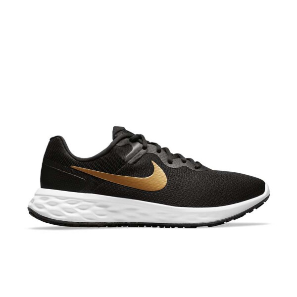 TÊNIS NIKE REVOLUTION 6 NEXT NATURE MASCULINO - Preto/dourado
