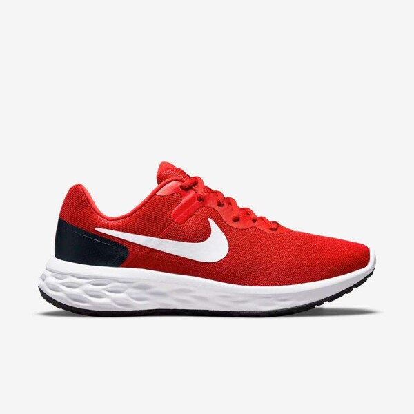 TÊNIS NIKE REVOLUTION 6 NEXT NATURE MASCULINO - Vermelho/branco