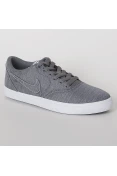 TÊNIS NIKE SB CHECK SOLAR CANVAS FEMININO - Grafite/branco