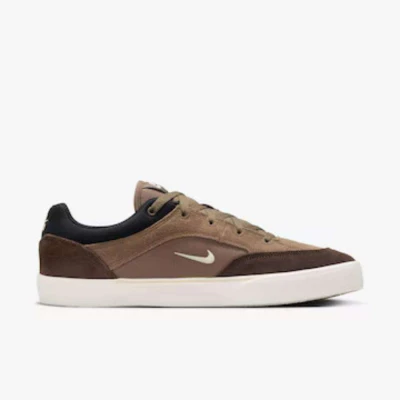 TÊNIS NIKE SB MALOR MASCULINO - Marrom/branco