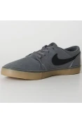 TÊNIS NIKE SB PORTMORE II SOLAR CANVAS MASCULINO - Grafite/preto