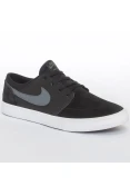 TÊNIS NIKE SB PORTMORE II SOLARSOFT MASCULINO - Preto/grafite