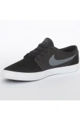 TÊNIS NIKE SB PORTMORE II SOLARSOFT MASCULINO - Preto/grafite
