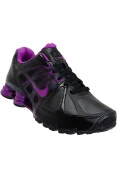TÊNIS NIKE SHOX AGENT SL FEMININO - Preto/roxo