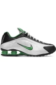 TÊNIS NIKE SHOX R4 MASCULINO - Branco/verde