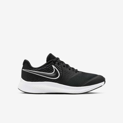 TÊNIS NIKE STAR RUNNER 2 GS INFANTIL - Preto/branco