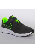 TÊNIS NIKE STAR RUNNER 2 PSV INFANTIL - Chumbo/verde TÊNIS NIKE STAR RUNNER 2 PSV INFANTIL - Chumbo/verde