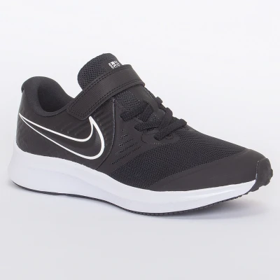 TÊNIS NIKE STAR RUNNER 2 PSV INFANTIL - Preto/branco TÊNIS NIKE STAR RUNNER 2 PSV INFANTIL - Preto/branco