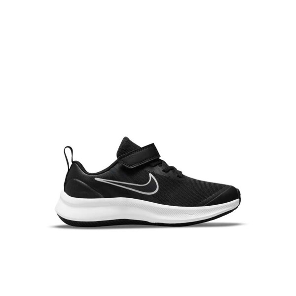 TÊNIS NIKE STAR RUNNER 3 (PSV) INFANTIL - Preto/branco