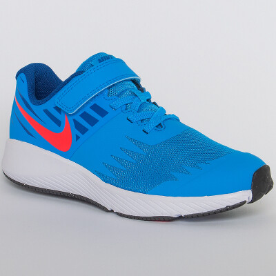 TÊNIS NIKE STAR RUNNER PSV INFANTIL - Azul/vermelho