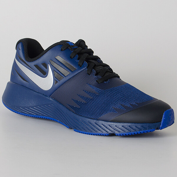 TÊNIS NIKE STAR RUNNER RFL (GS) INFANTIL - Marinho/prata