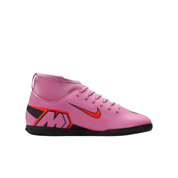 TÊNIS NIKE SUPERFLY 10 CLUB IC INFANTIL - Lilas/laranja