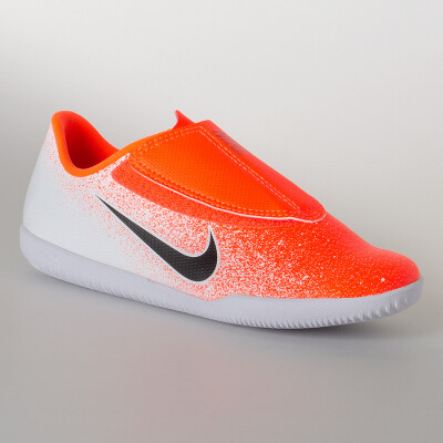 TÊNIS NIKE VAPOR 12 CLUB PS (V) IC INFANTIL - Laranja/branco