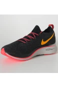 TÊNIS NIKE ZOOM FLY FLYKNIT FEMININO - Preto/laranja