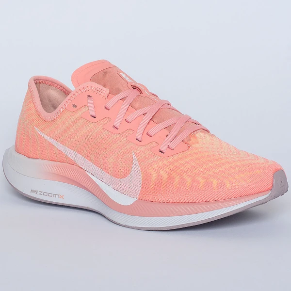 TÊNIS NIKE ZOOM PEGASUS TURBO 2 FEMININO - Salmao/branco