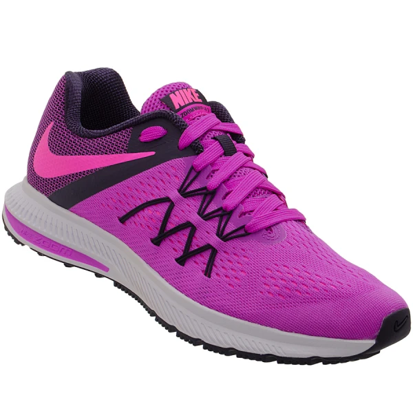 TÊNIS NIKE ZOOM WINFLO 3 FEMININO - Pink/branco TÊNIS NIKE ZOOM WINFLO 3 FEMININO - Pink/branco