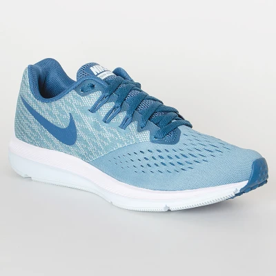 TÊNIS NIKE ZOOM WINFLO 4 FEMININO - Azul/branco TÊNIS NIKE ZOOM WINFLO 4 FEMININO - Azul/branco