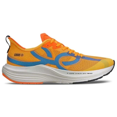 TÊNIS OLYMPIKUS CORRE 3 UNISEX - Laranja/azul