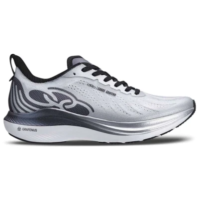 TÊNIS OLYMPIKUS CORRE GRAFENO MASCULINO - Prata/preto TÊNIS OLYMPIKUS CORRE GRAFENO MASCULINO - Prata/preto