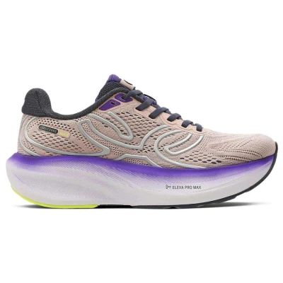TÊNIS OLYMPIKUS CORRE MAX FEMININO - Bege/roxo