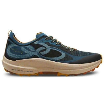TÊNIS OLYMPIKUS CORRE TRILHA 2 MASCULINO - Azul/laranja