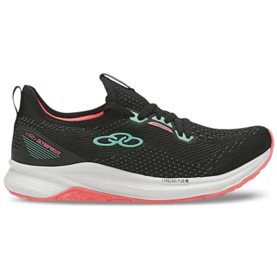 TÊNIS OLYMPIKUS ESSENTIAL FEMININO - Preto/rosa TÊNIS OLYMPIKUS ESSENTIAL FEMININO - Preto/rosa