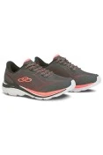 TÊNIS OLYMPIKUS GLAM 2 FEMININO - Chumbo/salmao TÊNIS OLYMPIKUS GLAM 2 FEMININO - Chumbo/salmao