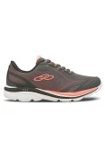 TÊNIS OLYMPIKUS GLAM 2 FEMININO - Chumbo/salmao TÊNIS OLYMPIKUS GLAM 2 FEMININO - Chumbo/salmao