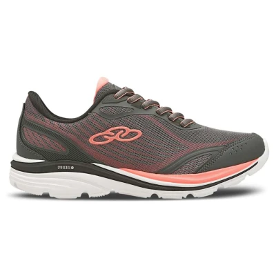 TÊNIS OLYMPIKUS GLAM 2 FEMININO - Chumbo/salmao TÊNIS OLYMPIKUS GLAM 2 FEMININO - Chumbo/salmao